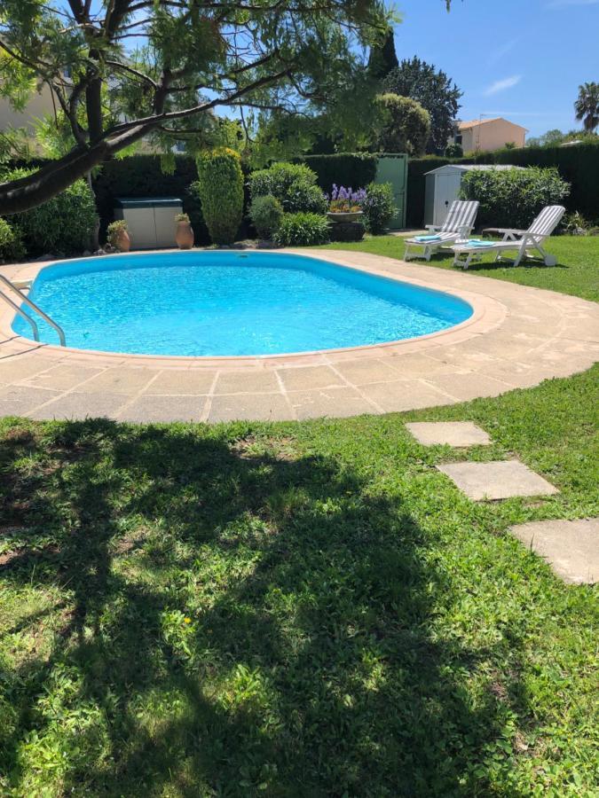 Villa C3 Arthur Rimbaub chambre d’hôte piscine proche mer Cagnes-sur-Mer Exterior foto