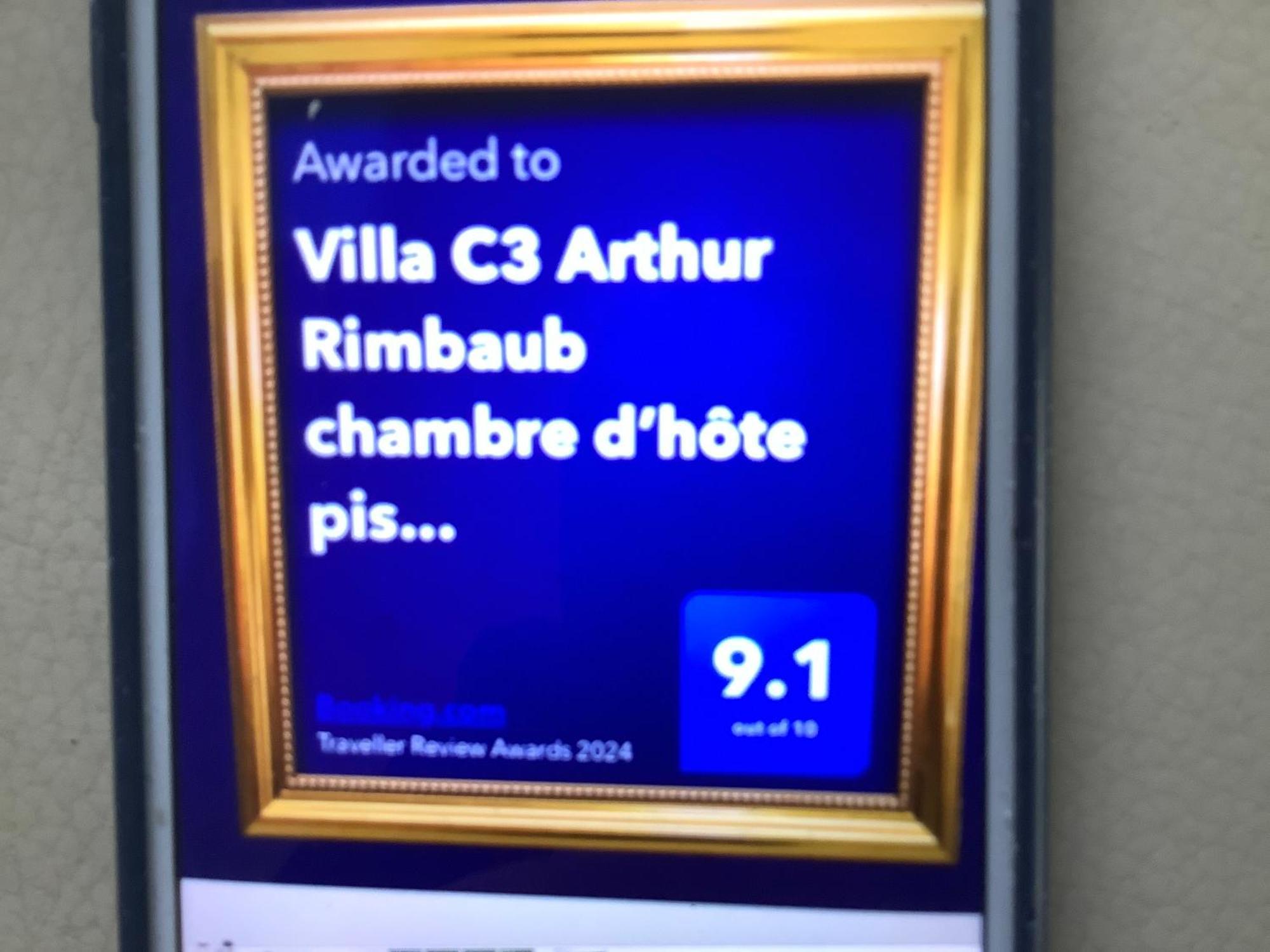 Villa C3 Arthur Rimbaub chambre d’hôte piscine proche mer Cagnes-sur-Mer Exterior foto
